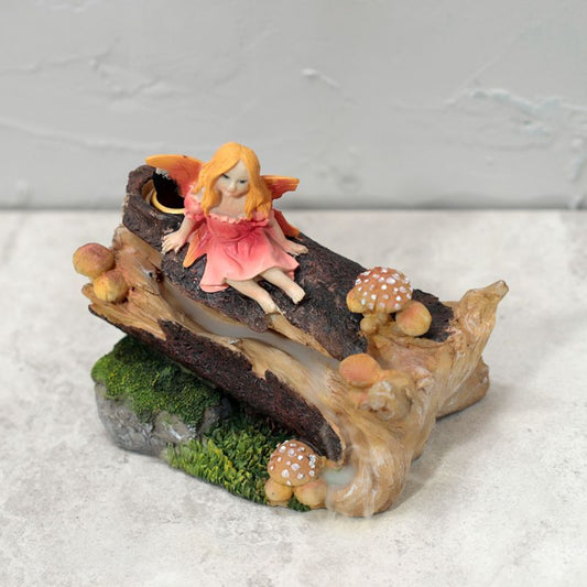 Ancient Woodland Daydream Fairy Backflow Incense Burner Tope View