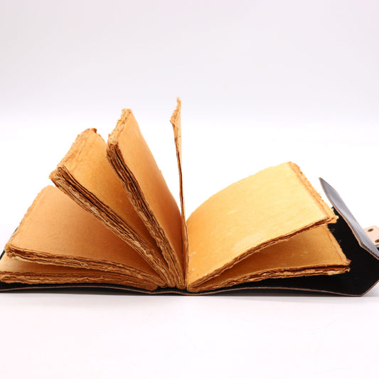 Book of Shadows - 200 pages decle-edged open book view