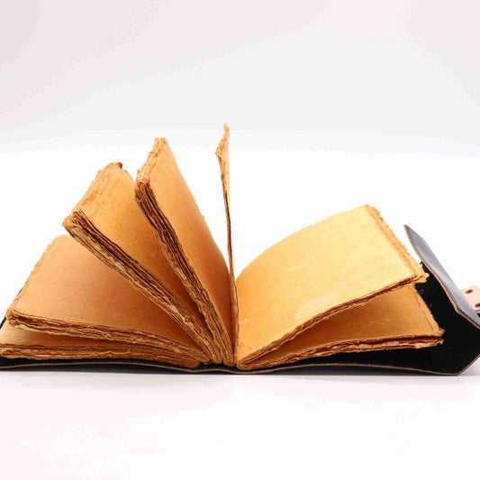 Book of Shadows - 200 pages decle-edged open book view