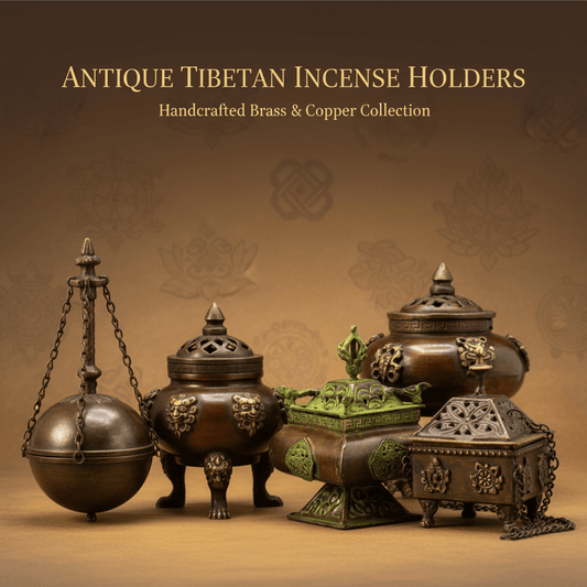 Antique Tibetan Incense Holders: Timeless Beauty Meets Sacred Tradition