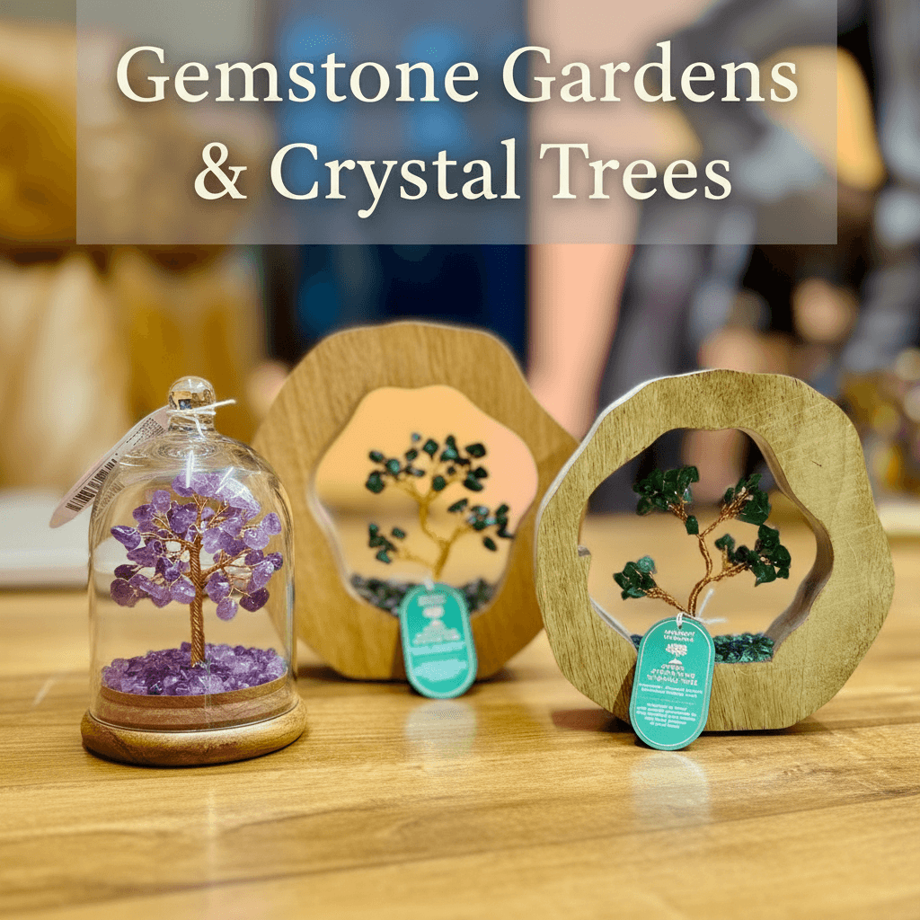 The Complete Guide to Gemstone Gardens & Crystal Trees: Nature's Beauty Under Glass