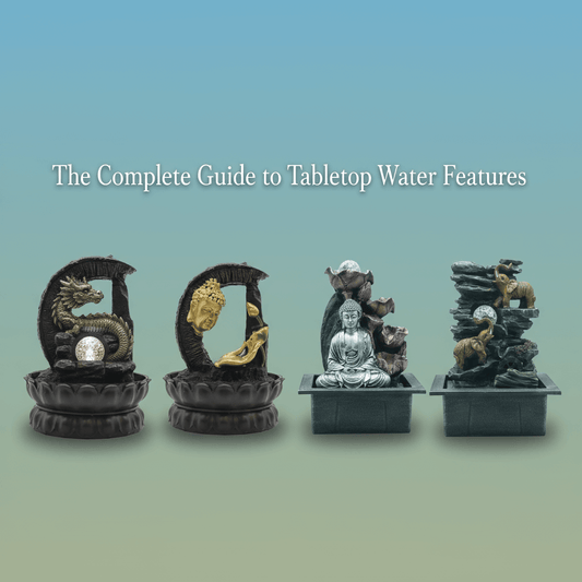 The Complete Guide to Tabletop Water Features: Transform Your Space with Calming Fountains