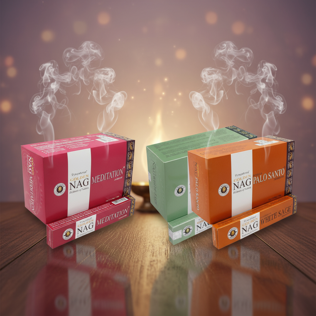 Golden Nag Incense Sticks