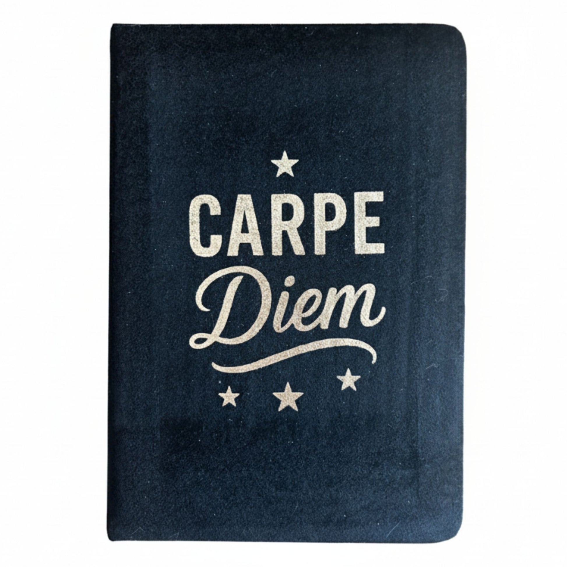 Black Velvet Notebook - 80 pages - Carpe Diem