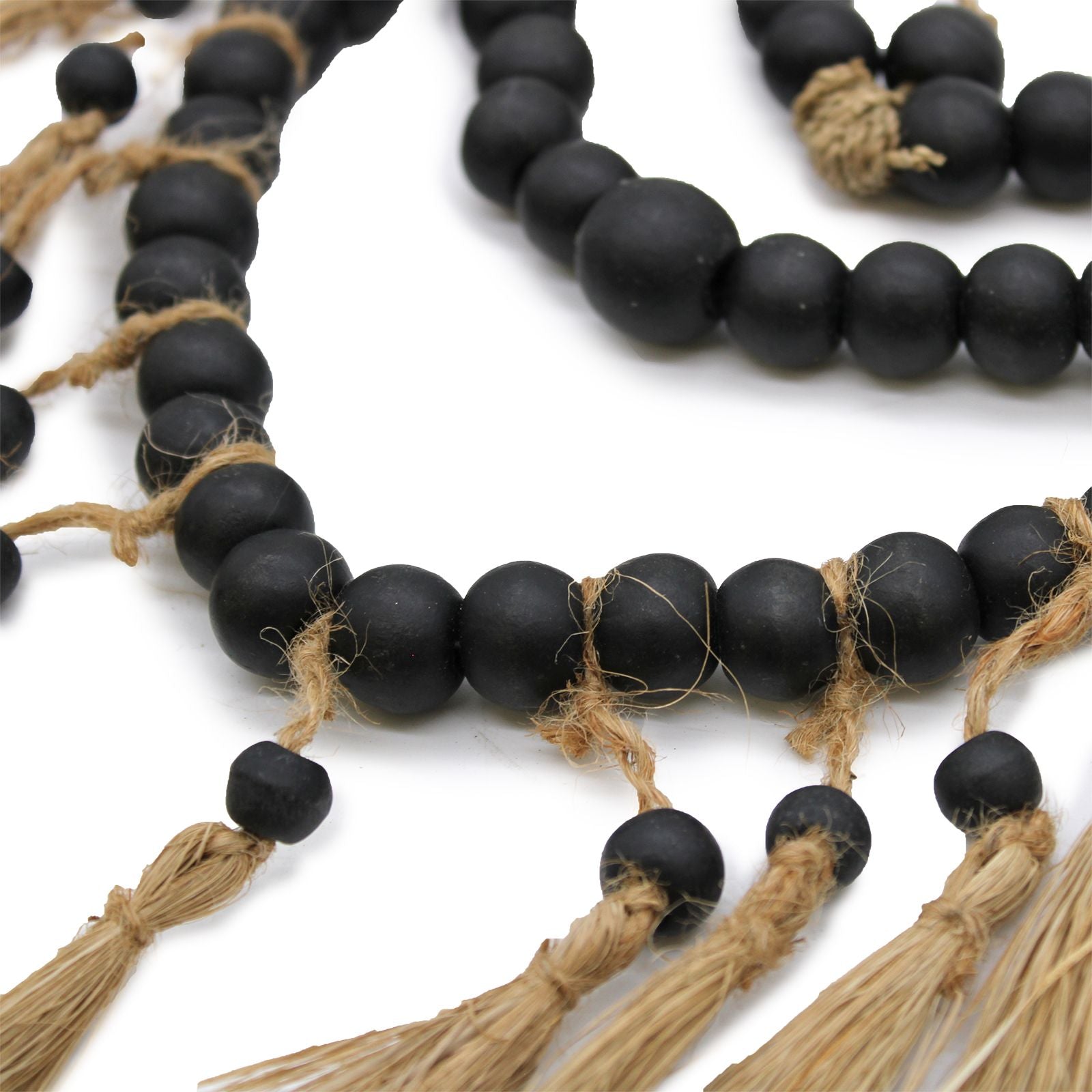 Small Bead Heart Mobile Close up view