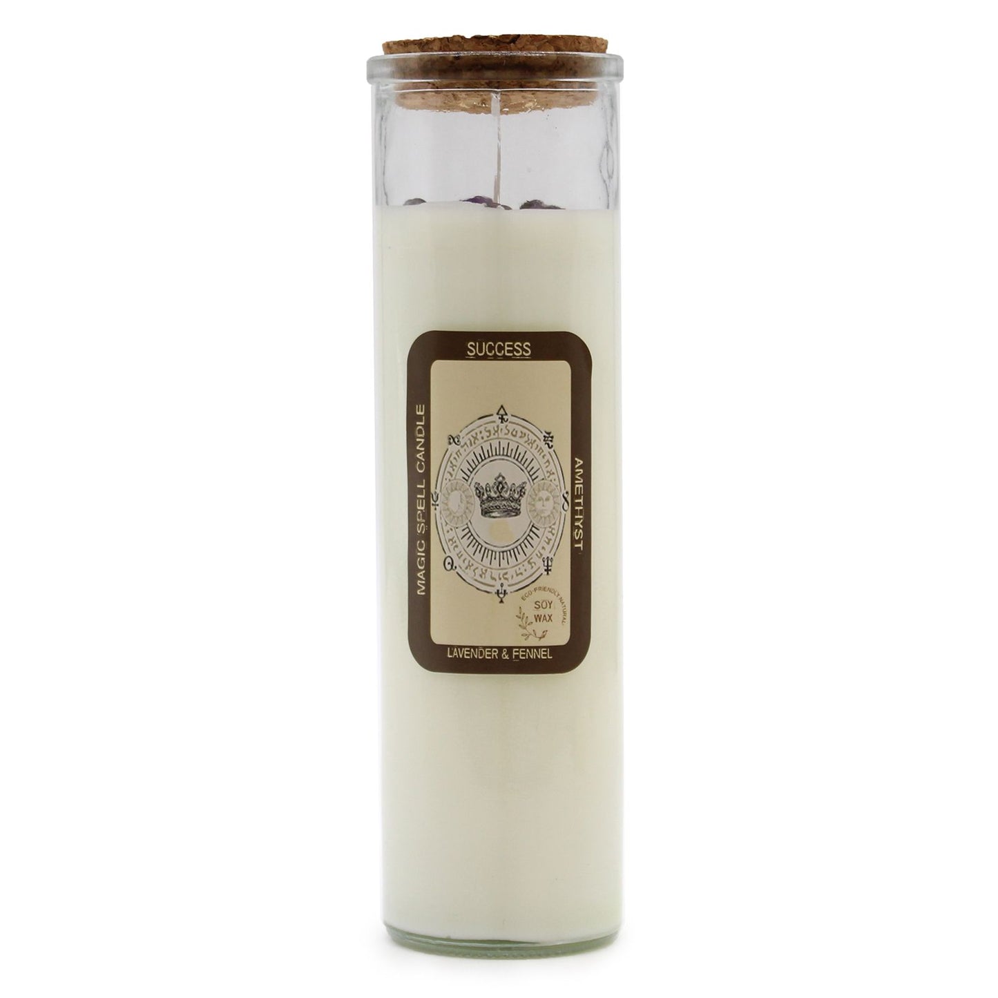 Magic Spell Candle - Success, Lavender and Fennel