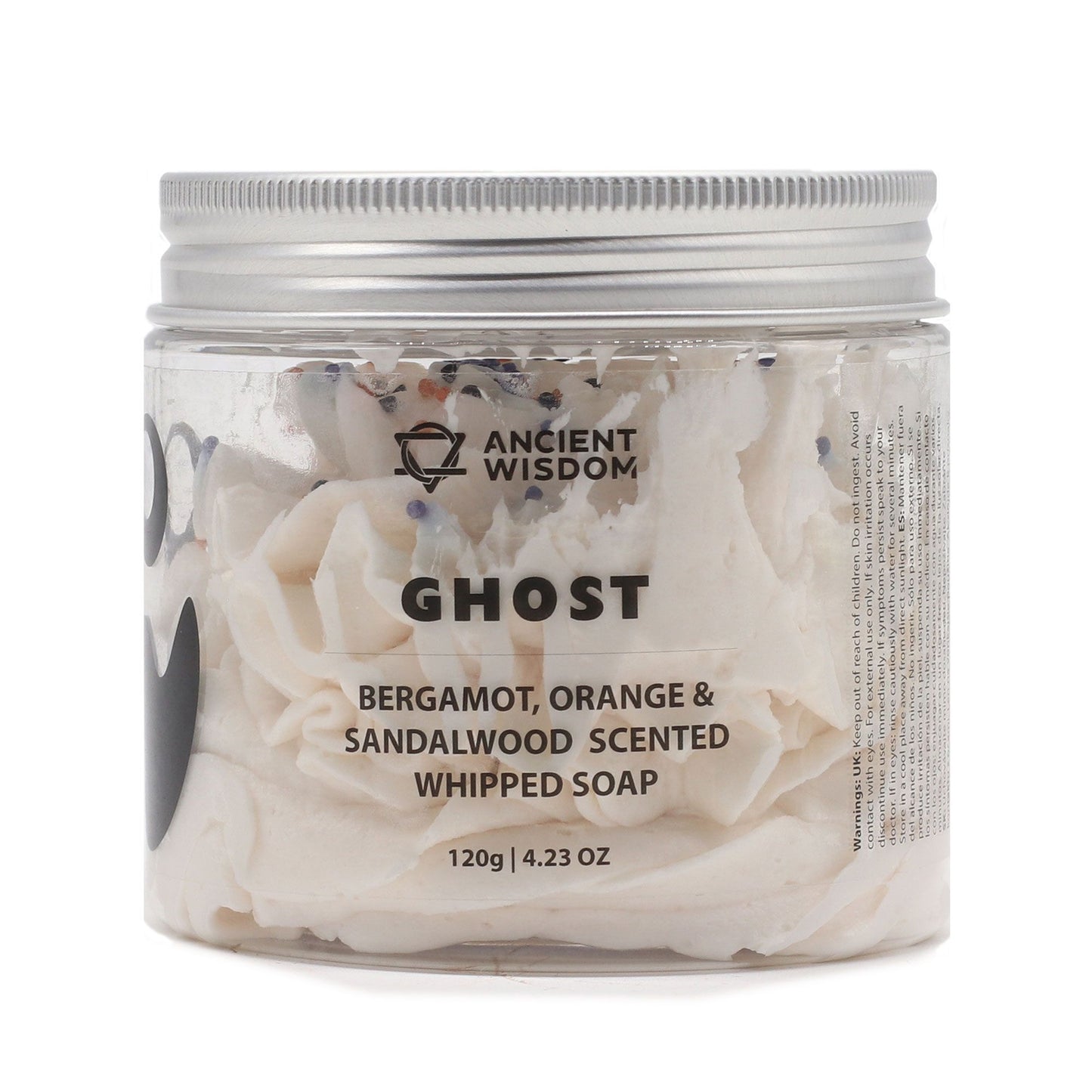 Ghost Whipped Soap 120g jar