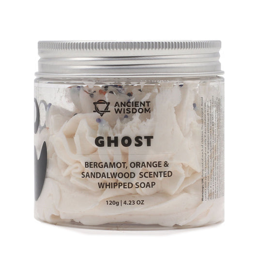 Ghost Whipped Soap 120g jar
