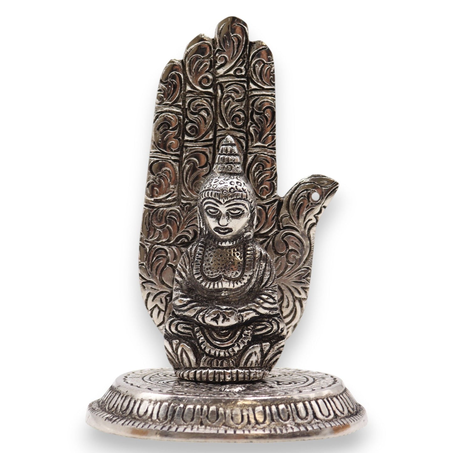 Hand Buddha Incense Holder on a white background