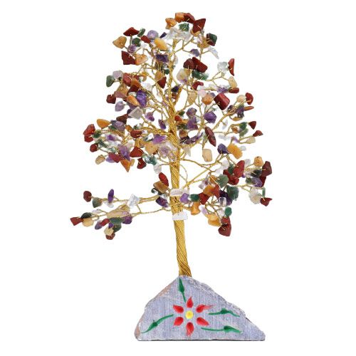 Indian Gemstone Tree - Multi-Gem (320 Stones)