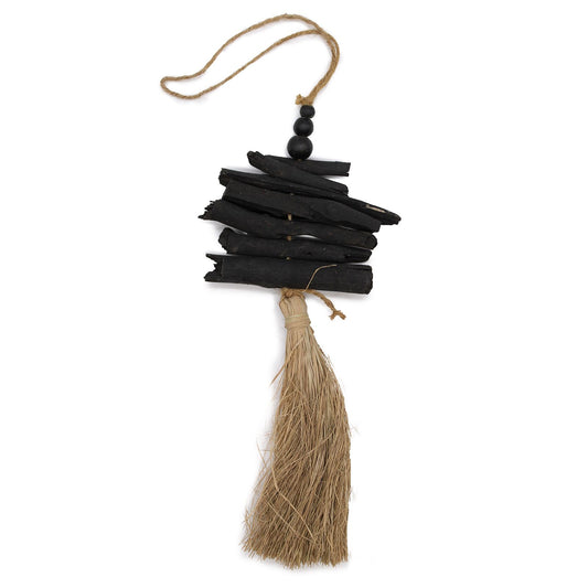 Hanging  Driftwood Tassel