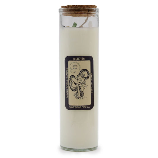 Magic Spell Candle - Seduction, Ylang Ylang &amp; Patchouli Fragrance