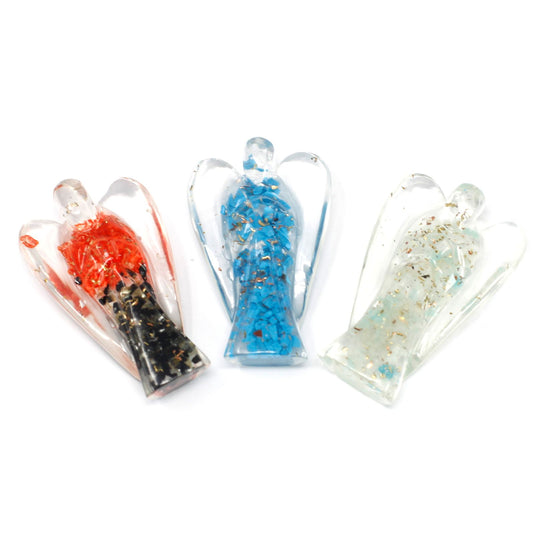 Orgonite Angel 50mm - Gemchips & Copper