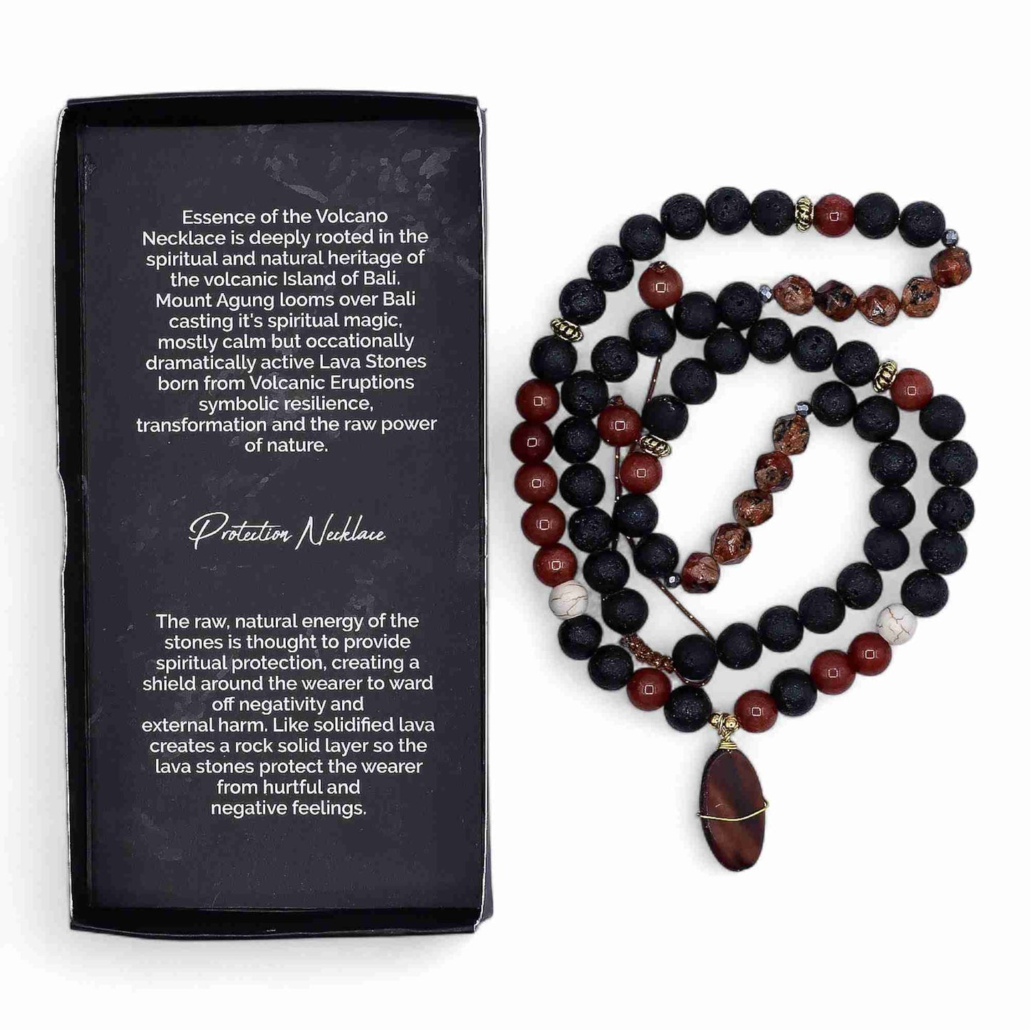 Essence of the Volcano Necklace - Protection