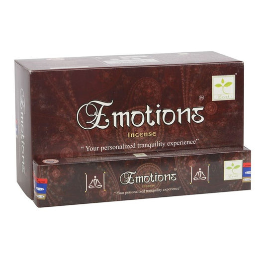 Emotions Incense Sticks - 12 Pack by Satya