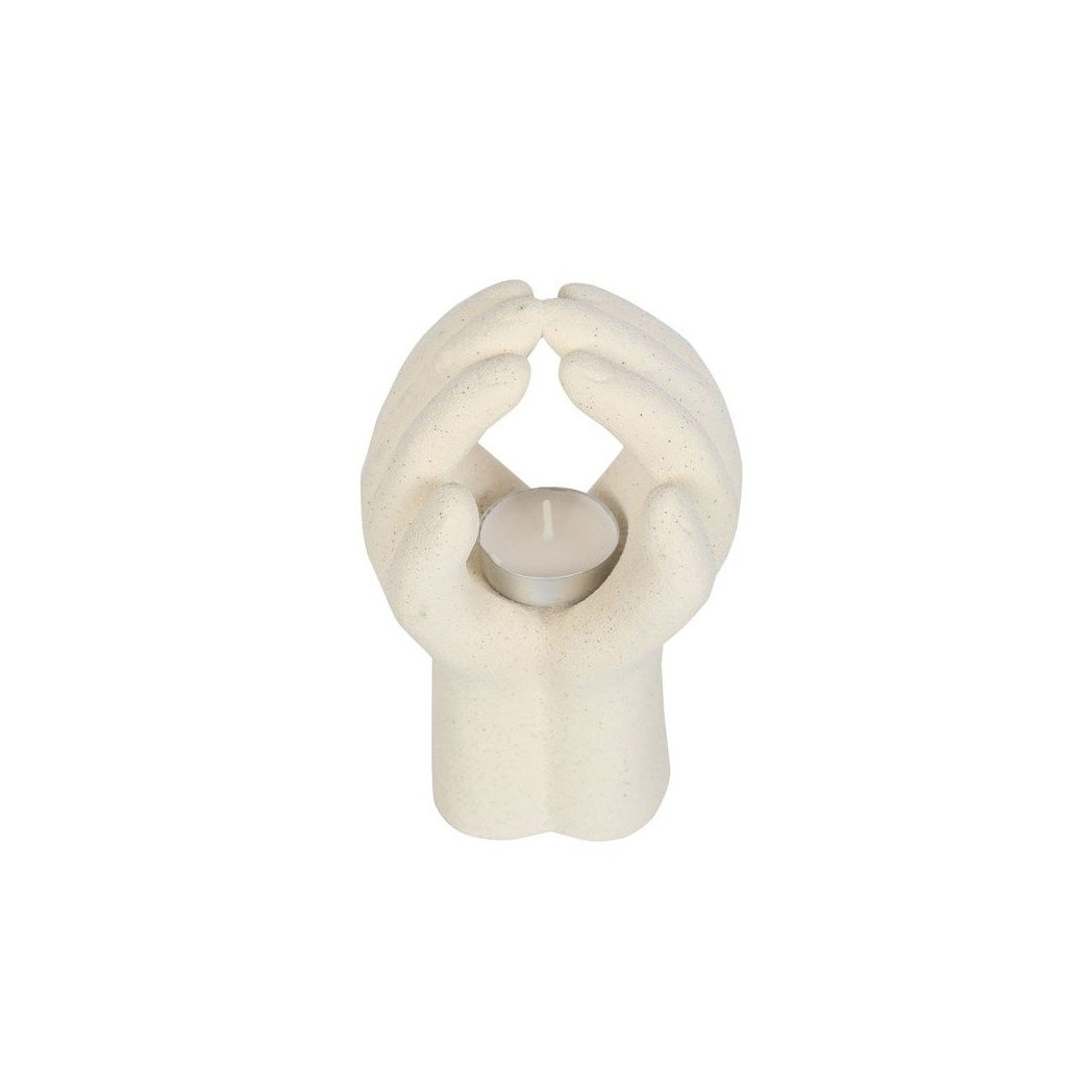Praying Hands Tealight Candle Holder