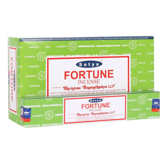 Satya Fortune Incense Sticks - 12 Pack