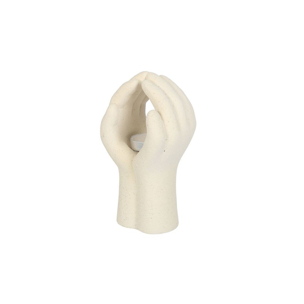 Praying Hands Tealight Candle Holder