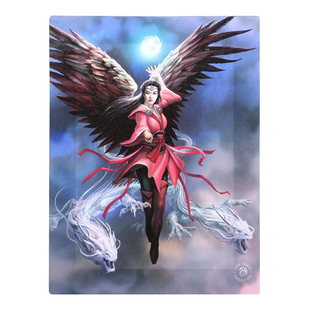 Mystical Sorceress Canvas Art by Anne Stokes, 19x25cm