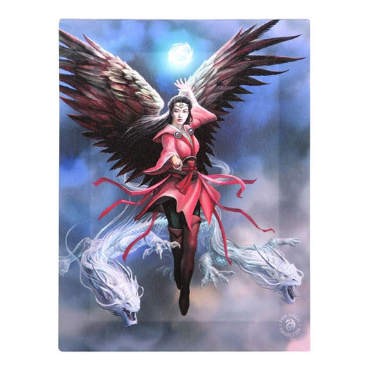 Mystical Sorceress Canvas Art by Anne Stokes, 19x25cm
