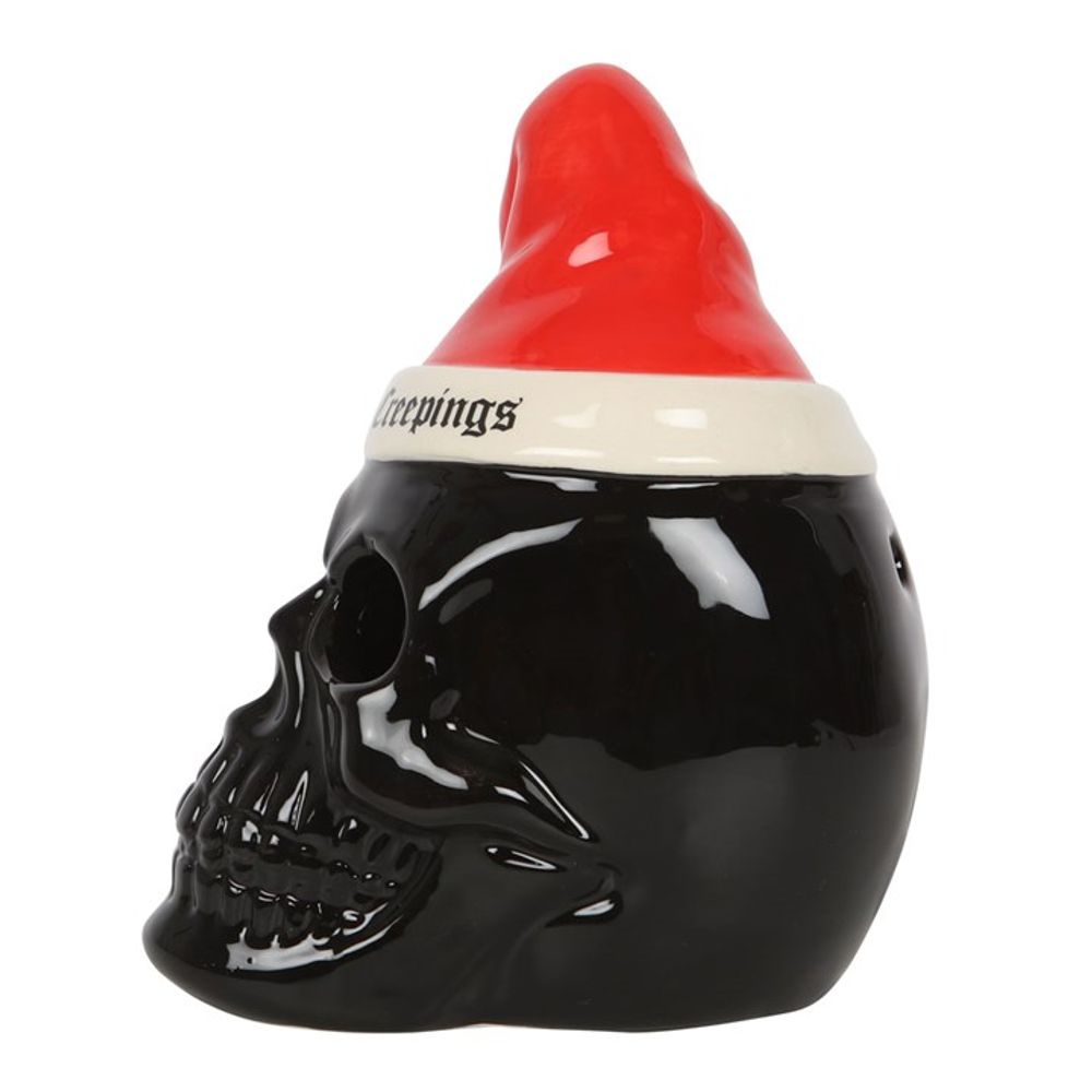 Seasons Creepings Skull Tealight Candle Holder