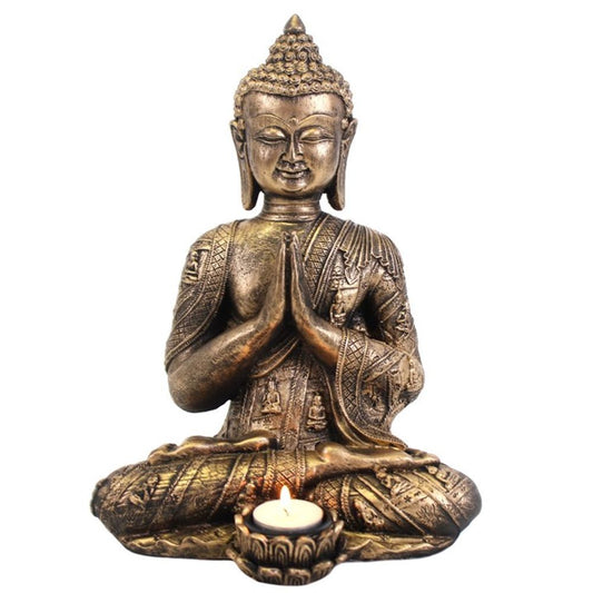 Large Buddha Tealight Candle Holder